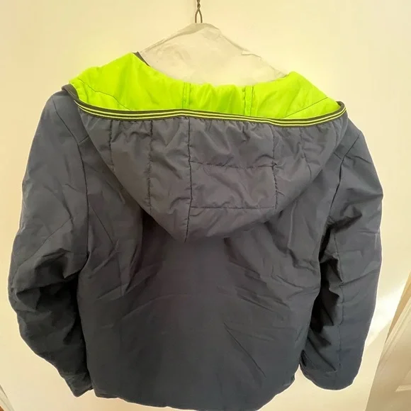 GERRY YOUTH BOYS FULL ZIP POLYFILL JACKET WITH HOOD. SIZE L (14-16) - Picture 2 of 6